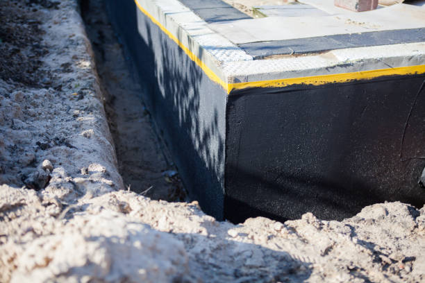 Residential Emergency Waterproofing installation at a Brooklyn, IN home by SJ Waterproofing Pros